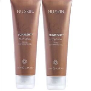 New Two(2) tubes NuSkin Sunright Instaglow tanning-sealed